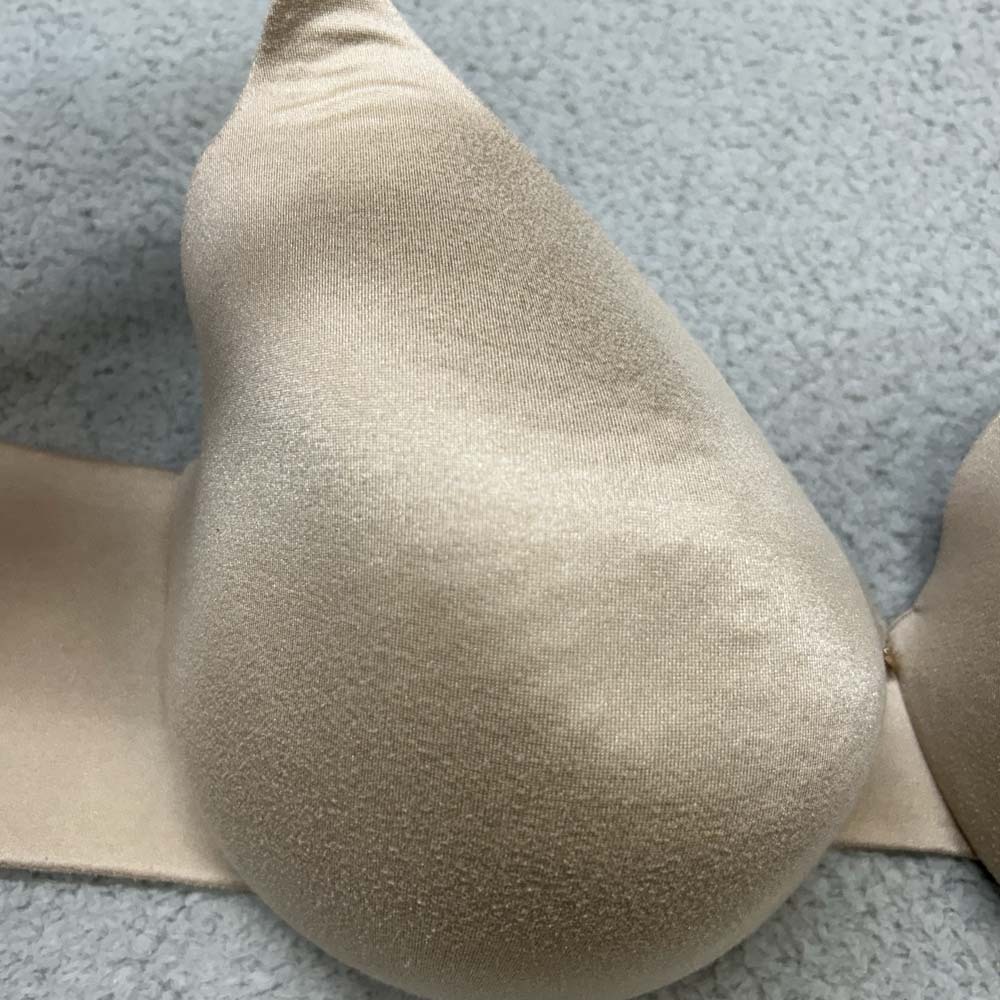 Cacique Bra 46D Full Coverage Back Smoother Lightly Lined Underwire Nude - Picture 2 of 12